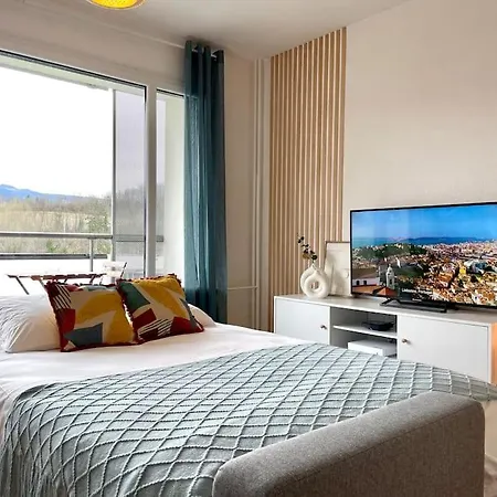Appartement - Lit Queen Size - Proximité Genève *